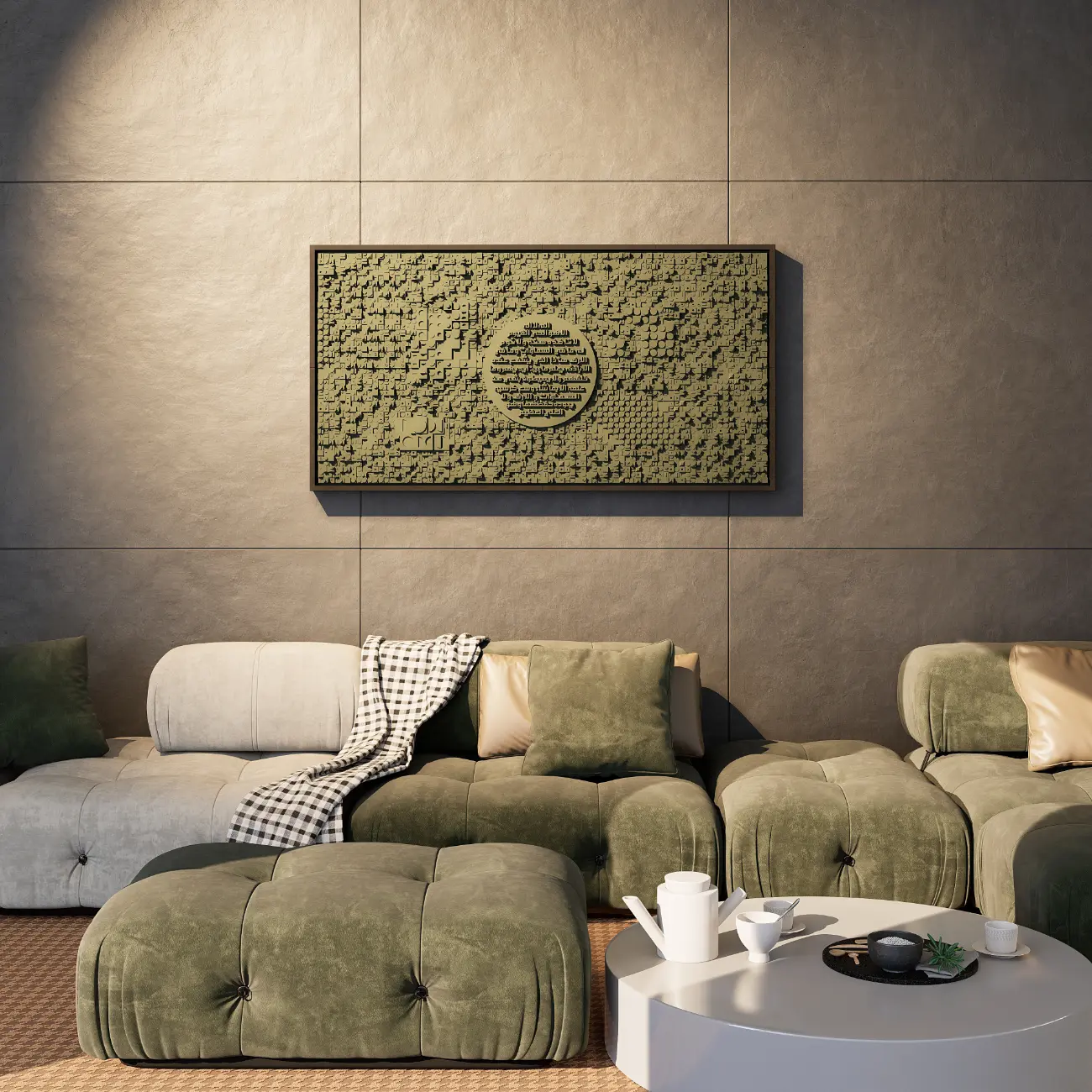 dyra wall sculpture for living room and tv room